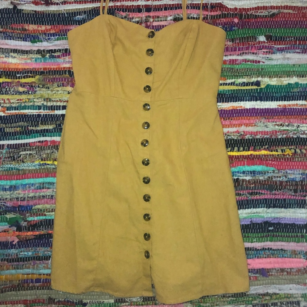Yellow dress